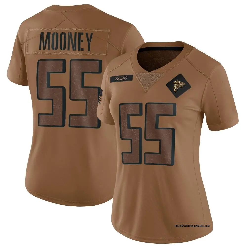 Limited Brown Women s Darnell Mooney Atlanta Falcons 2023 Salute To Service Jersey Falcons Store